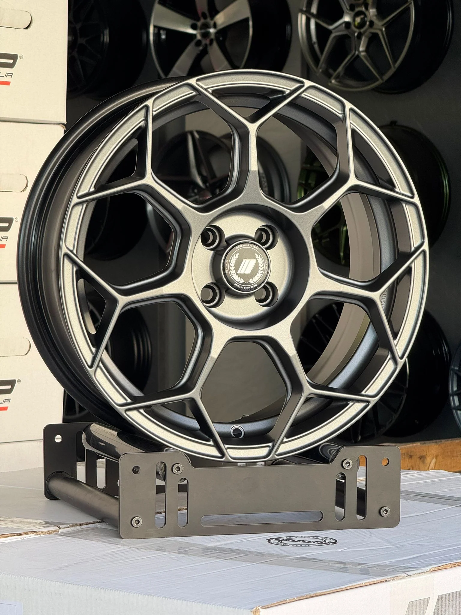 4 Cerchi GMP RACEWAY 17x7 et30 4x98 cb58,1 Abarth NAD made in Italy - Image 10