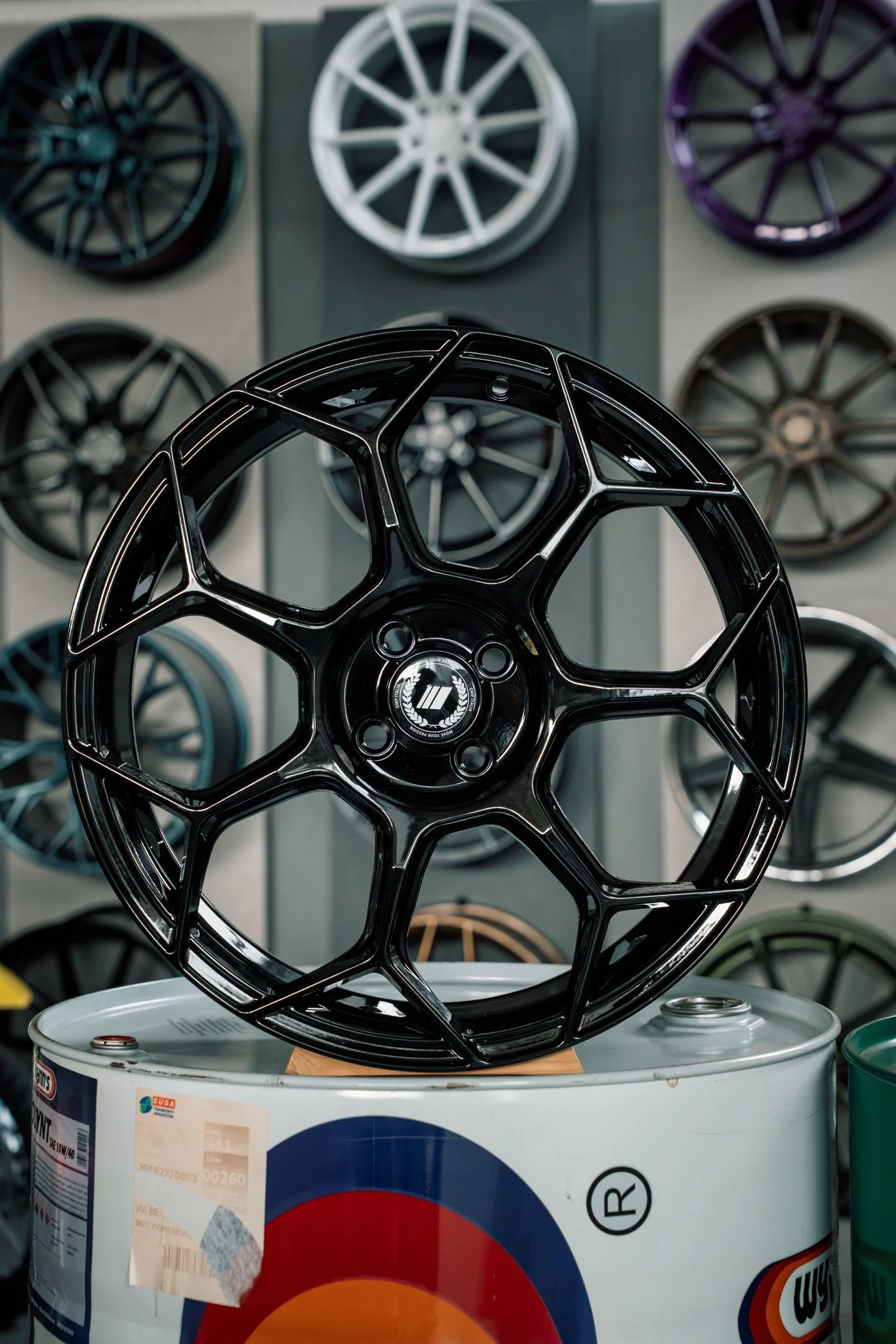 4 Cerchi GMP RACEWAY 17x7 et30 4x98 cb58,1 Abarth NAD made in Italy - Image 2