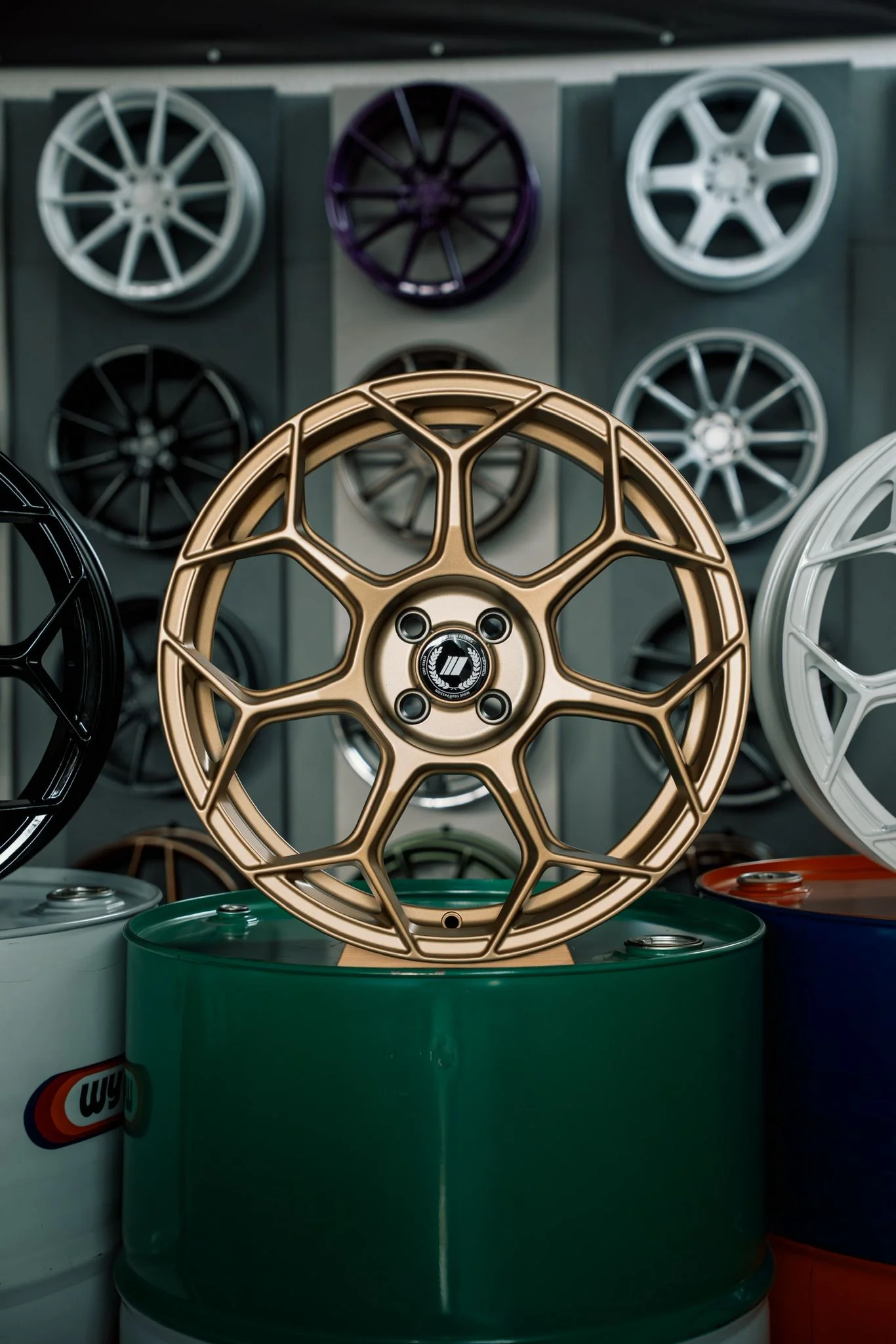 4 Cerchi GMP RACEWAY 17x7 et30 4x98 cb58,1 Abarth NAD made in Italy - Image 3