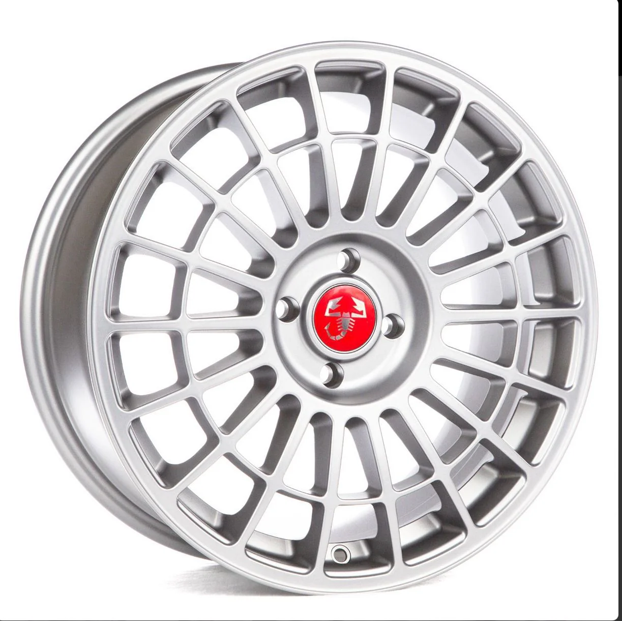 4 Cerchi wheels Montecarlo 7.5x17 4x98 ET30 58.1 500 Abarth NAD made in Italy - Image 4