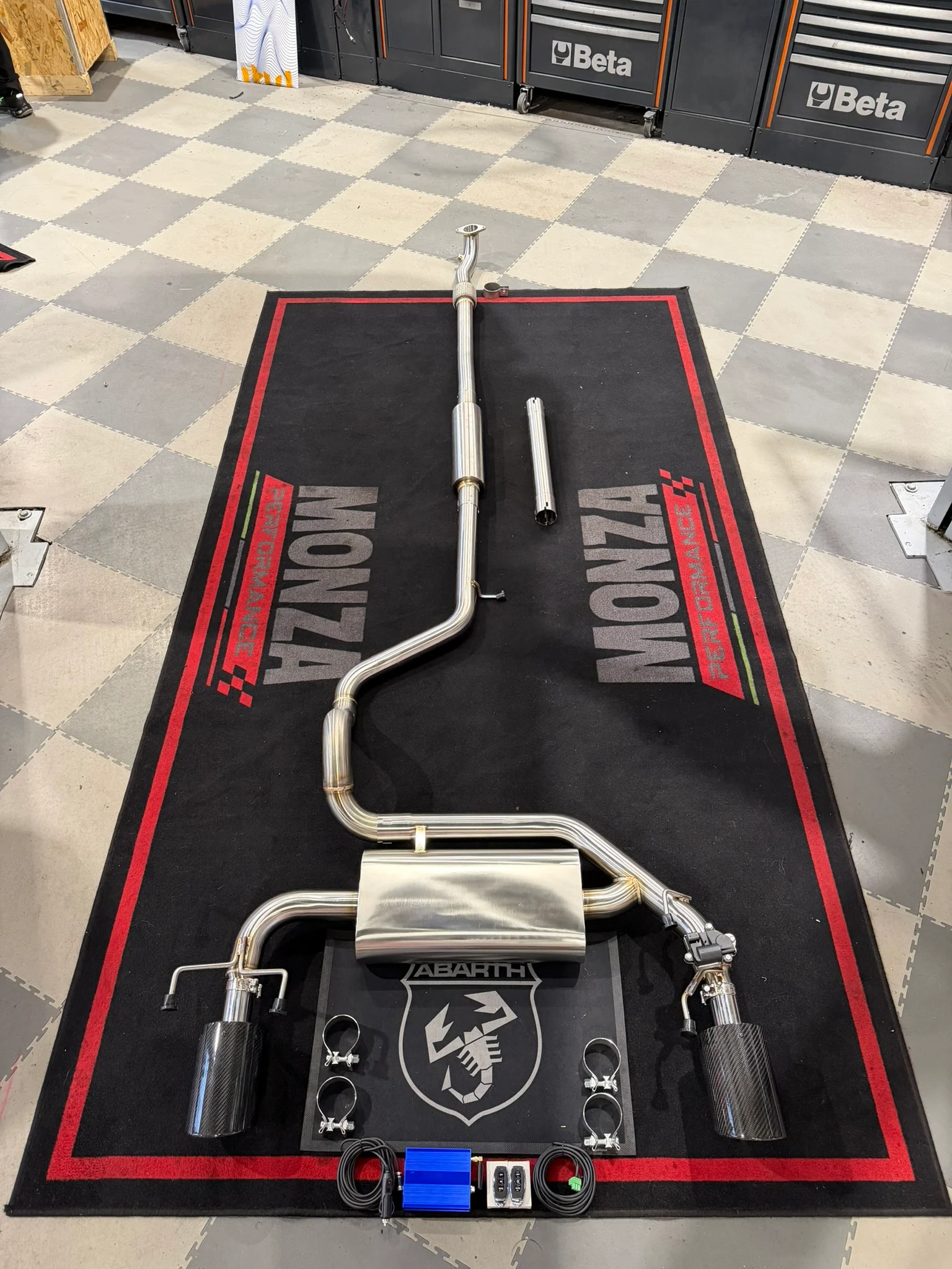 Scarico completo con valvola apri chiudi wireless (con telecomando) 500 abarth - Image 12