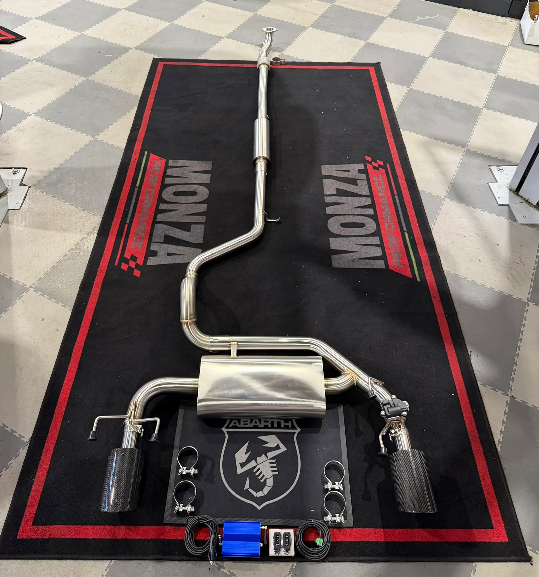 Scarico completo con valvola apri chiudi wireless (con telecomando) 500 abarth - Image 13