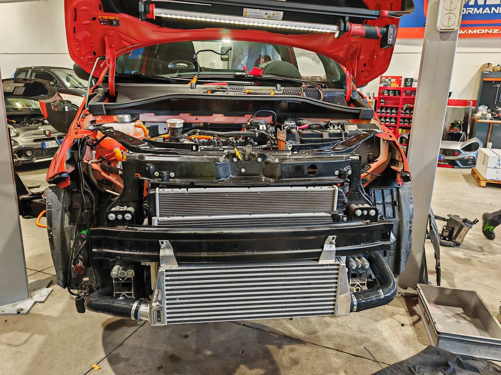 Intercooler 500 Abarth 8.5 litri tube fin kit v2 - Image 5