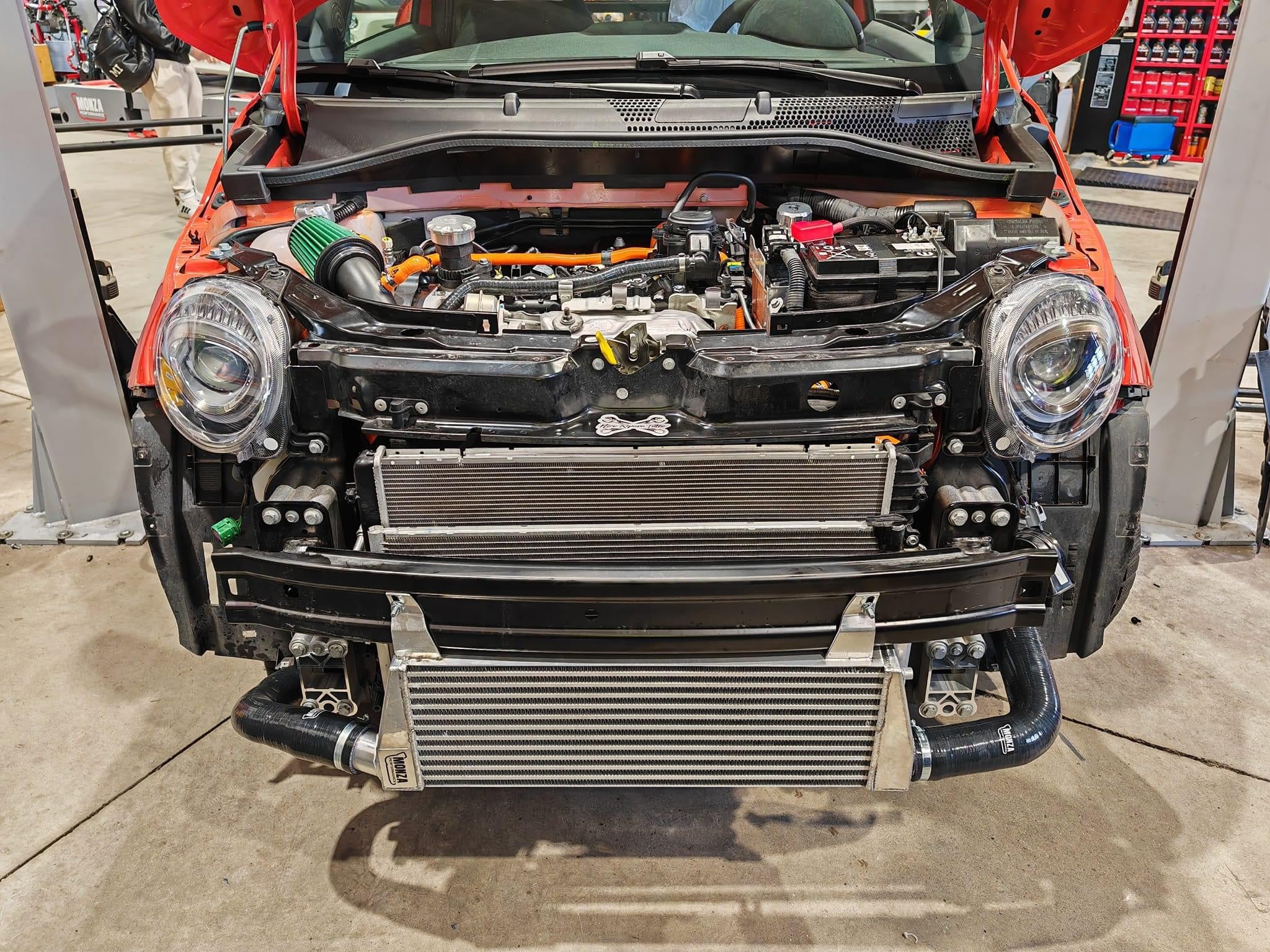 Intercooler 500 Abarth 8.5 litri tube fin kit v2 - Image 6