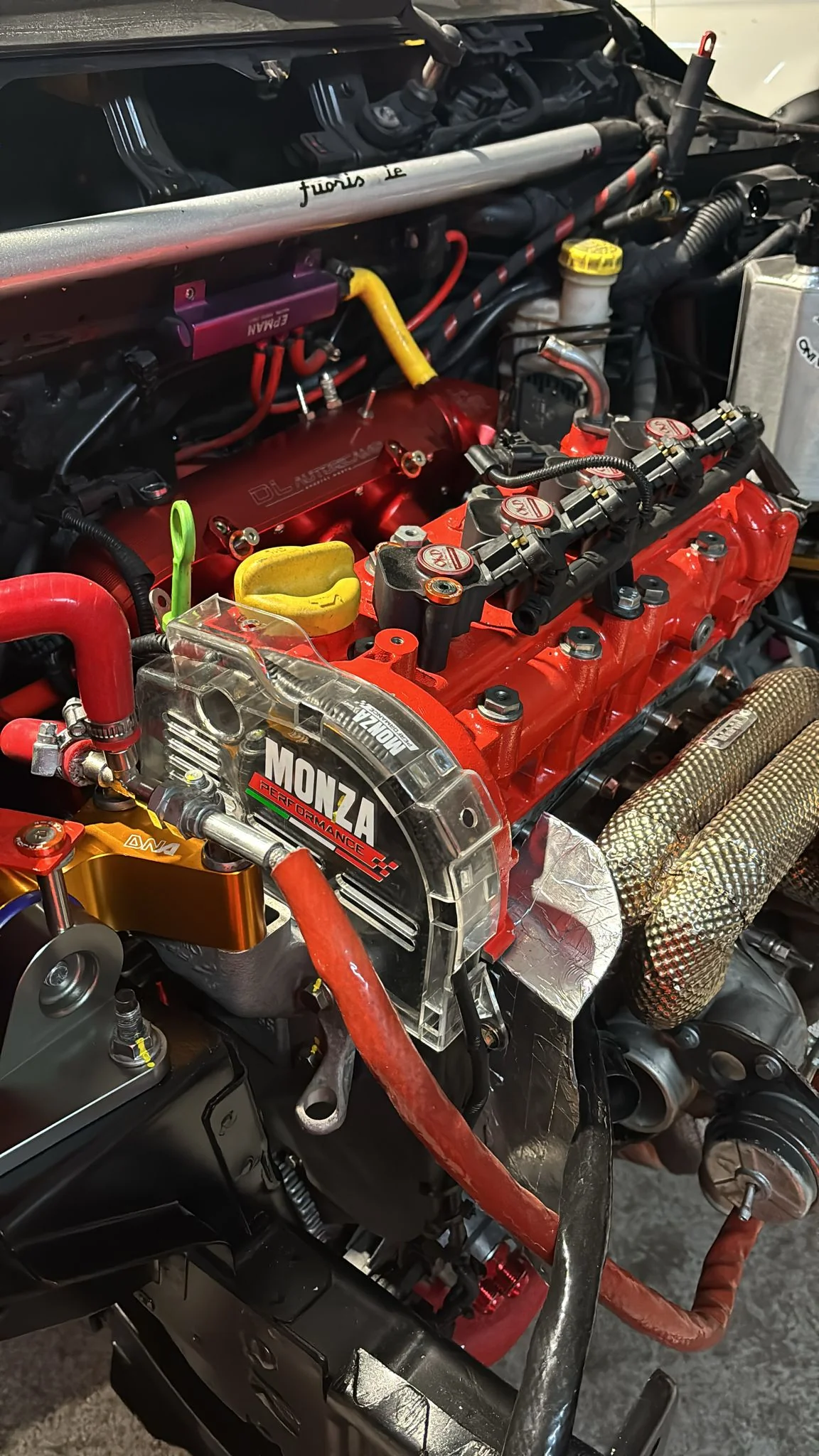 carter distribuzione TRASPARENTE  MONZA PERFORMANCE 500/595/695 Abarth e tutti motori T-Jet 55268545 - Image 6