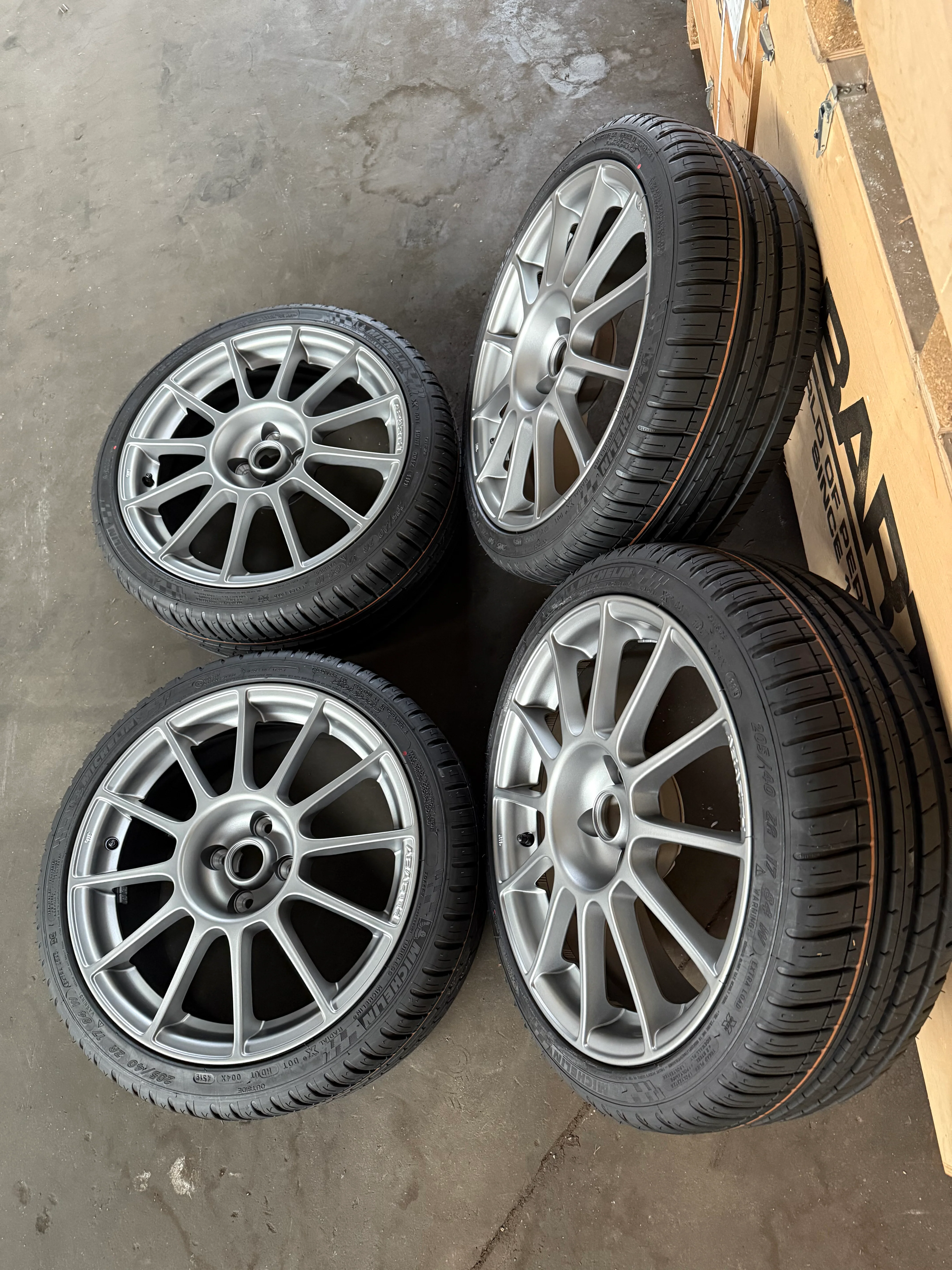 Cerchi Abarth EsseEsse OEM 17" - Titanio - Image 3