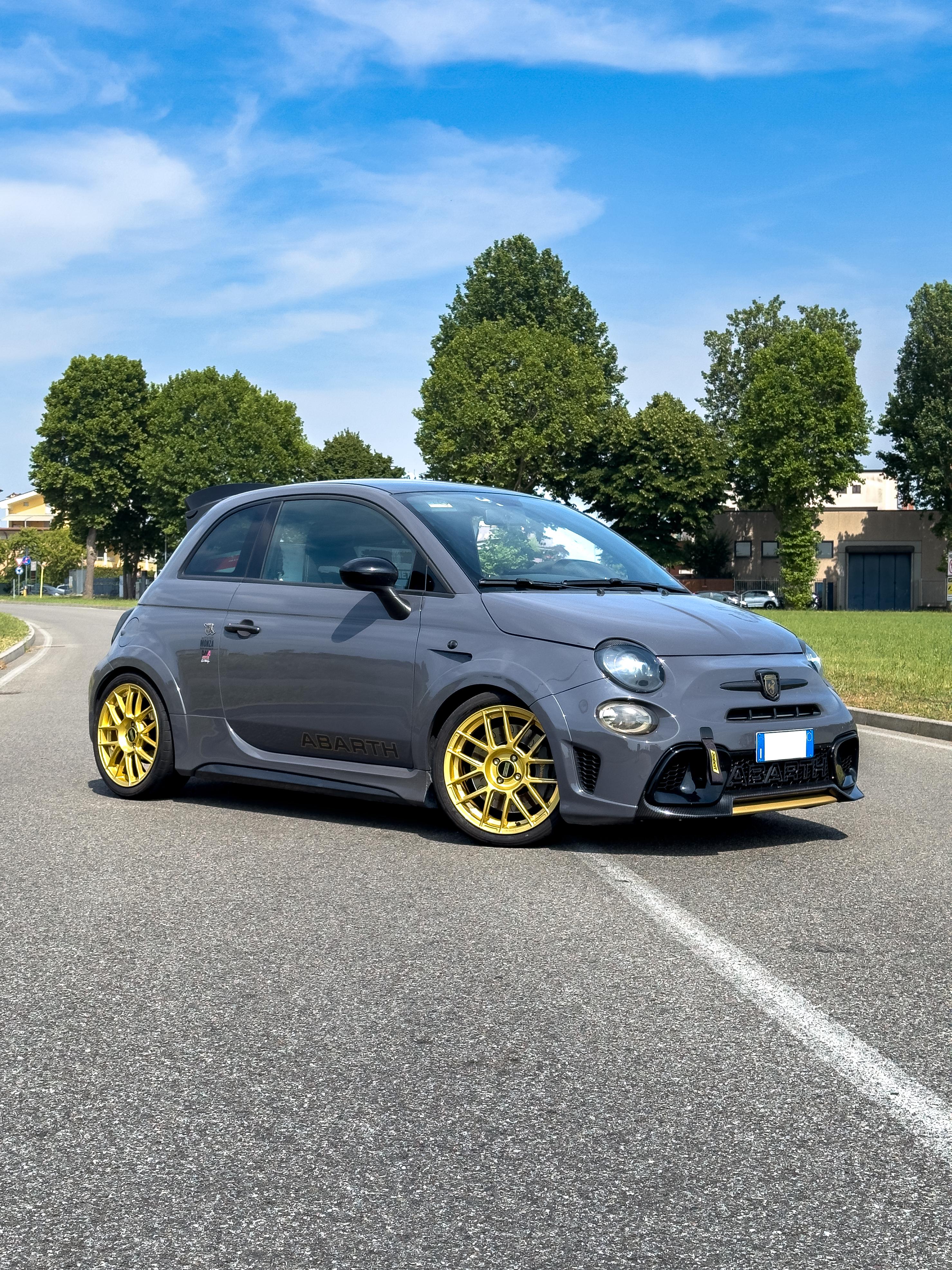 SET 4 CERCHI FONDMETAL 9ESSE DA 17" PER 500/595 ABARTH OFFERTISSIMA - Image 5