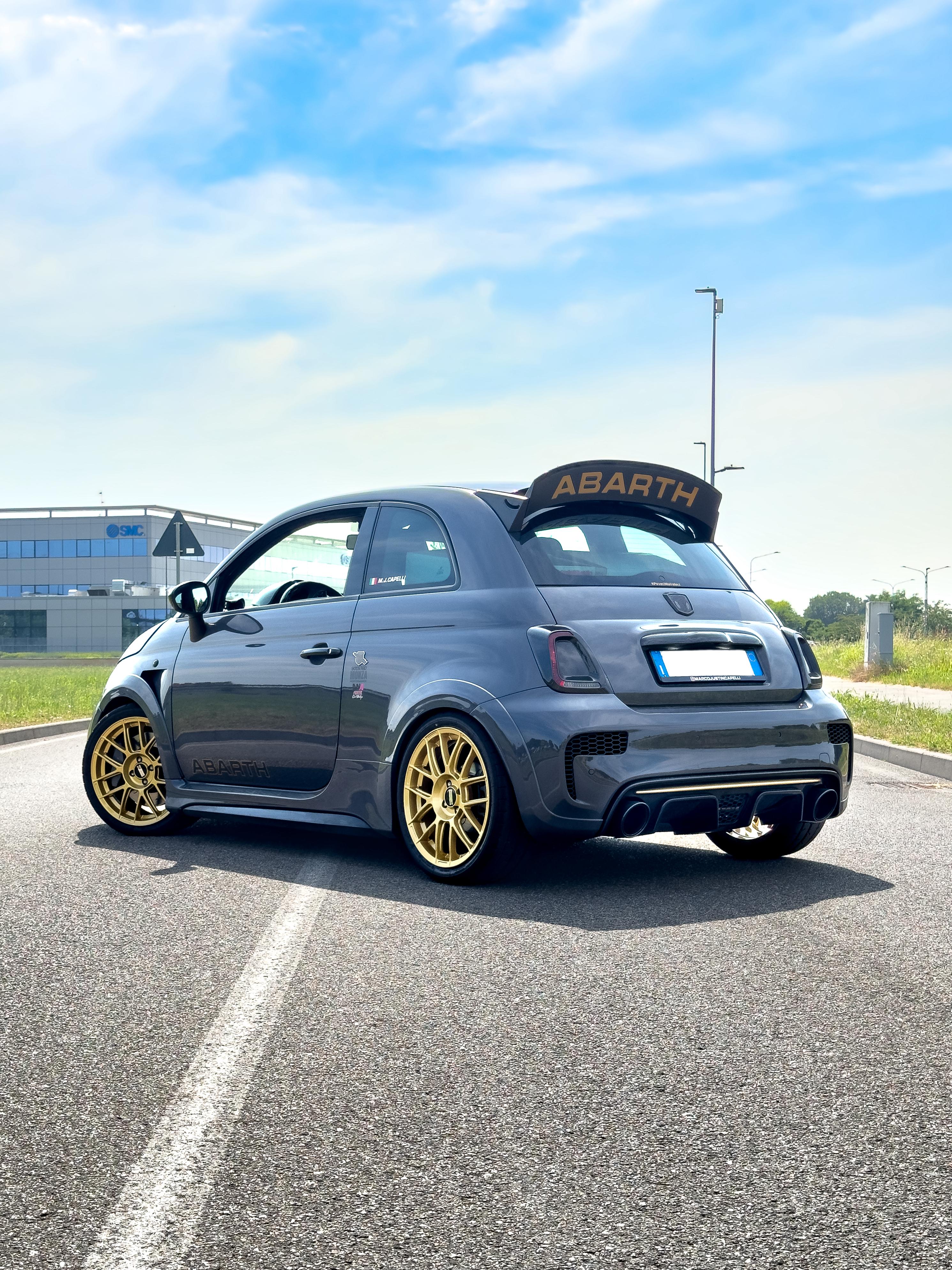 SET 4 CERCHI FONDMETAL 9ESSE DA 17" PER 500/595 ABARTH OFFERTISSIMA - Image 6