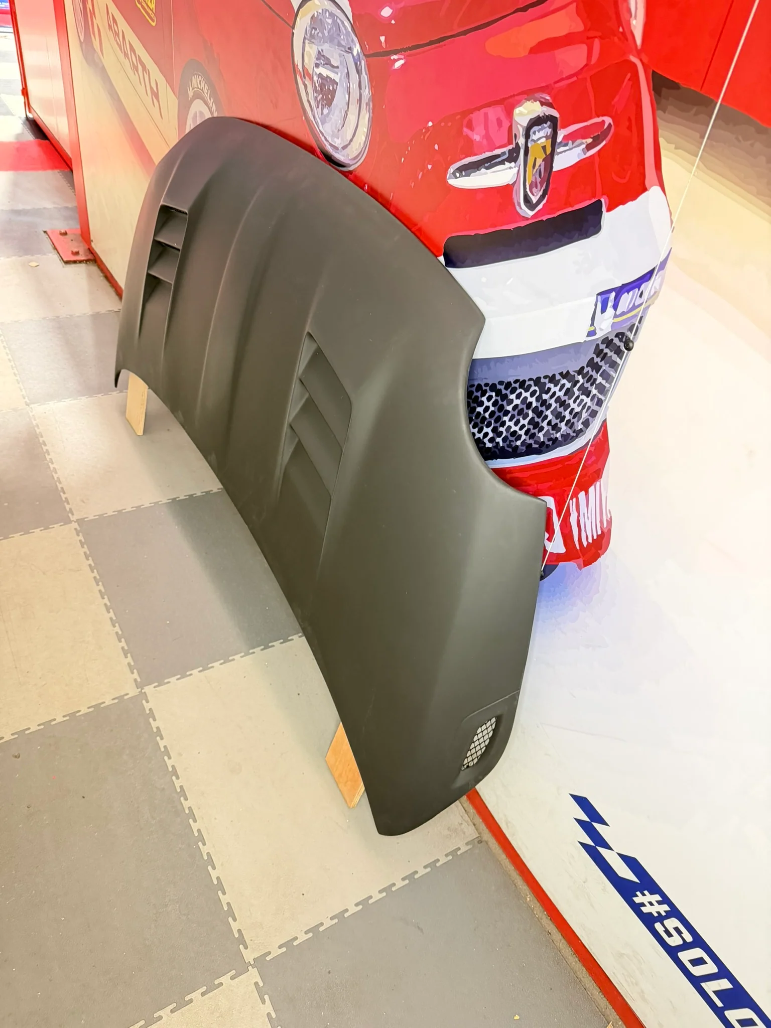 Cofano Vetroresina Scorpion Twin Air abarth 500 - Image 2