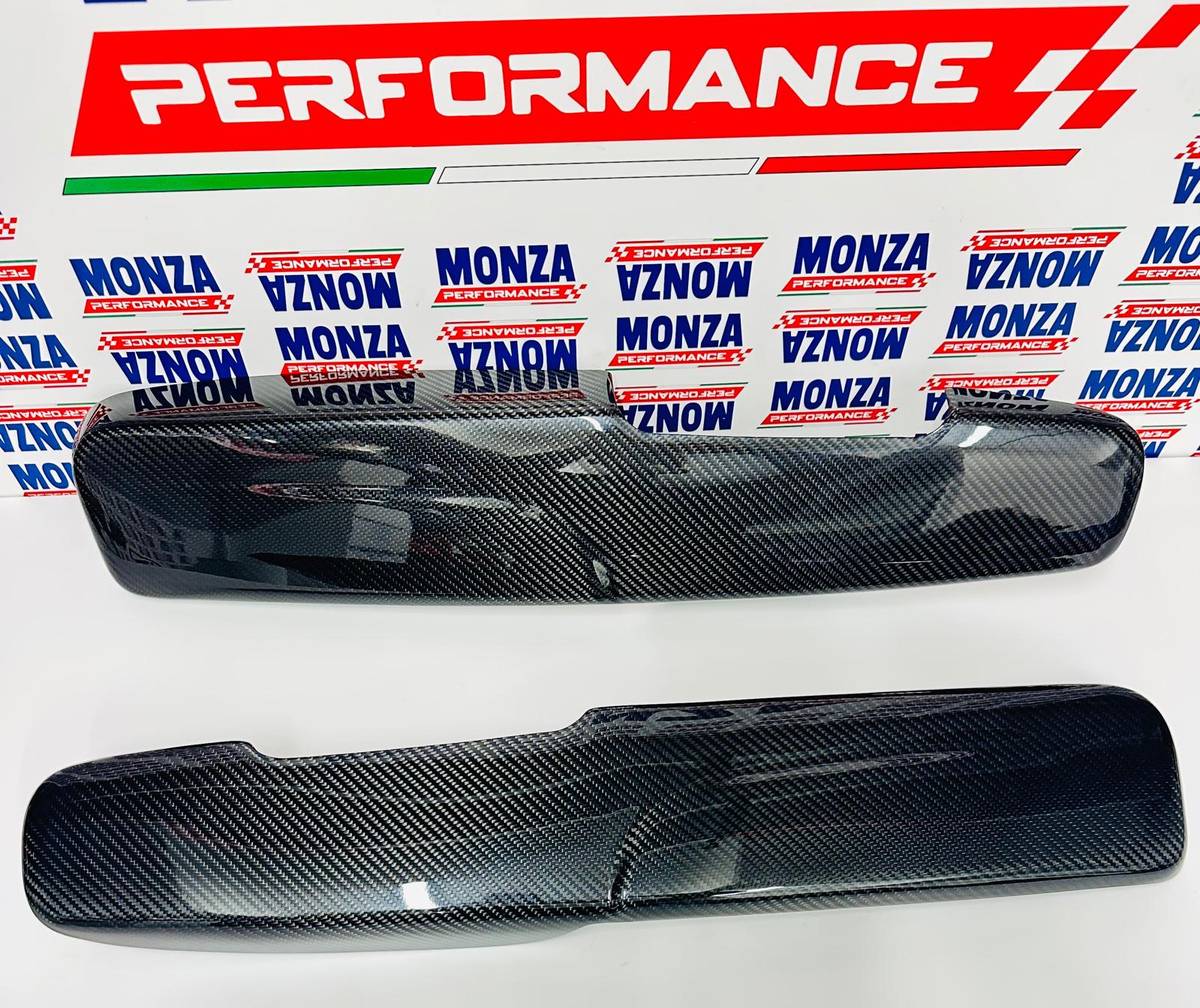 Coppia Cover interno portiera in VERO CARBONIO Fiat 500 Abarth - 595 - 695 - Image 2