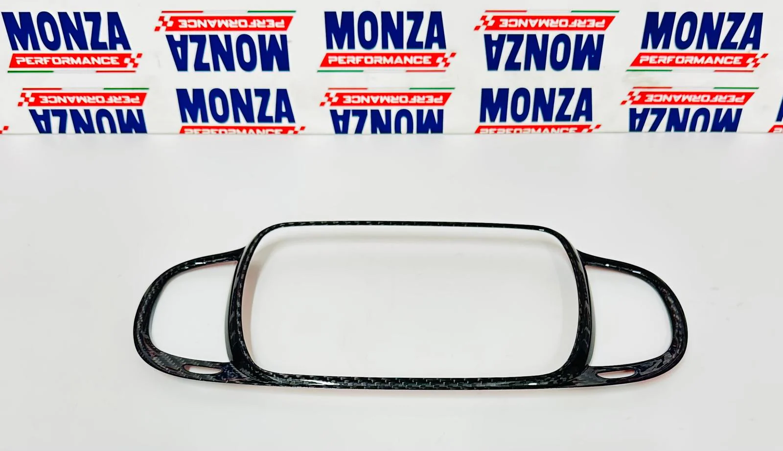 Cover Autoradio in CARBONIO VERO Fiat 500 Abarth 595 - 695 - Fiat 500