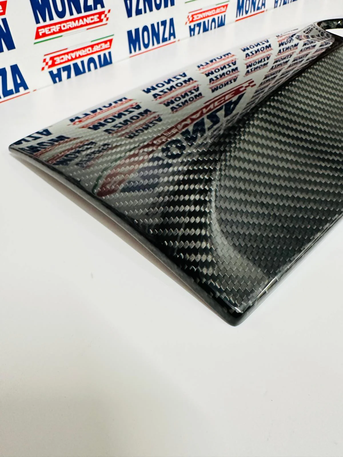 Cover bauletto porta oggetti in VERO CARBONIO Fiat 500 Abarth - 595 - 695 - Restyling - Image 3