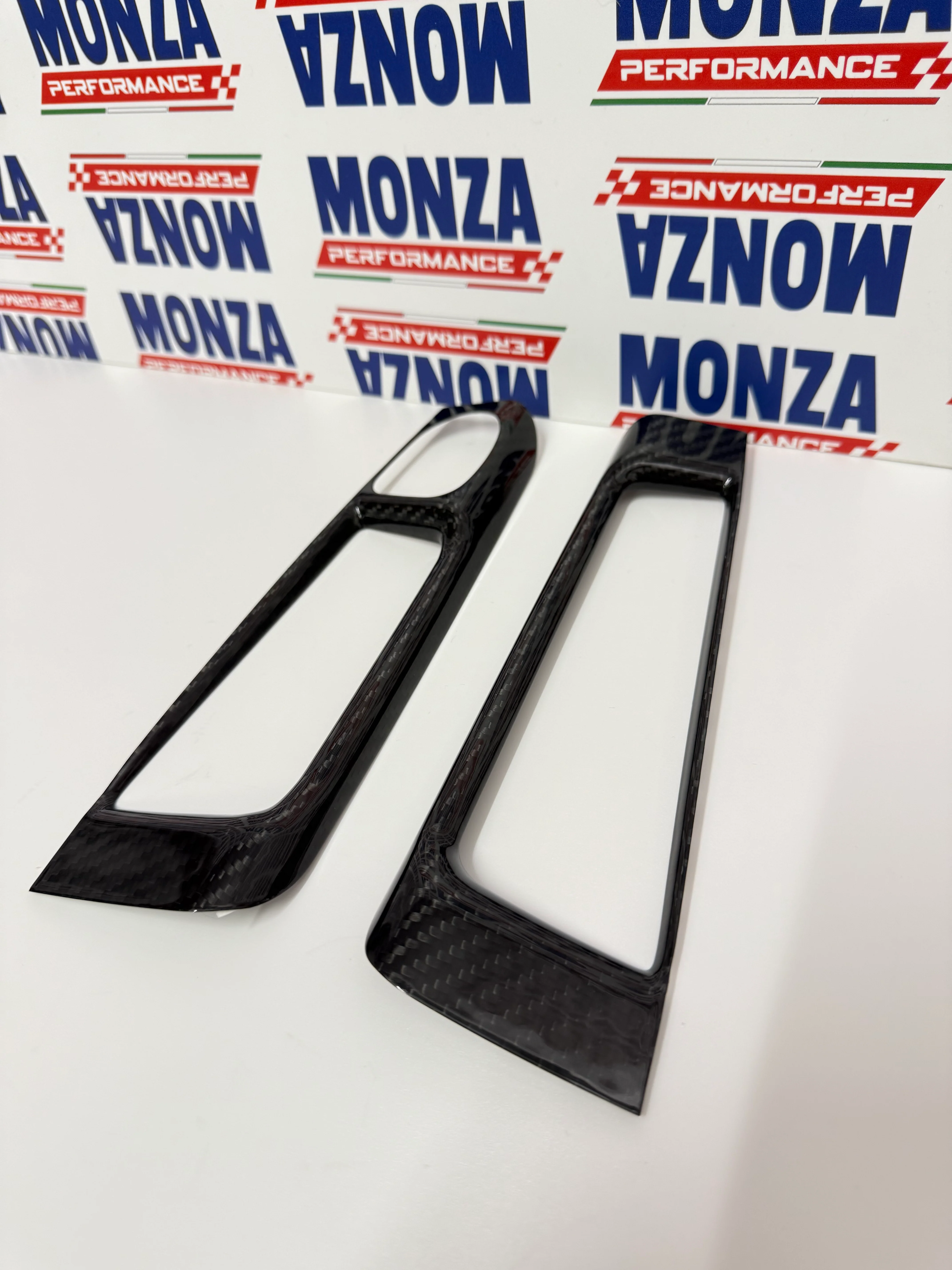 Cover coppia maniglie interne in CARBONIO  Abarth 595 - 695 - 500 - Fiat 500 - Image 2
