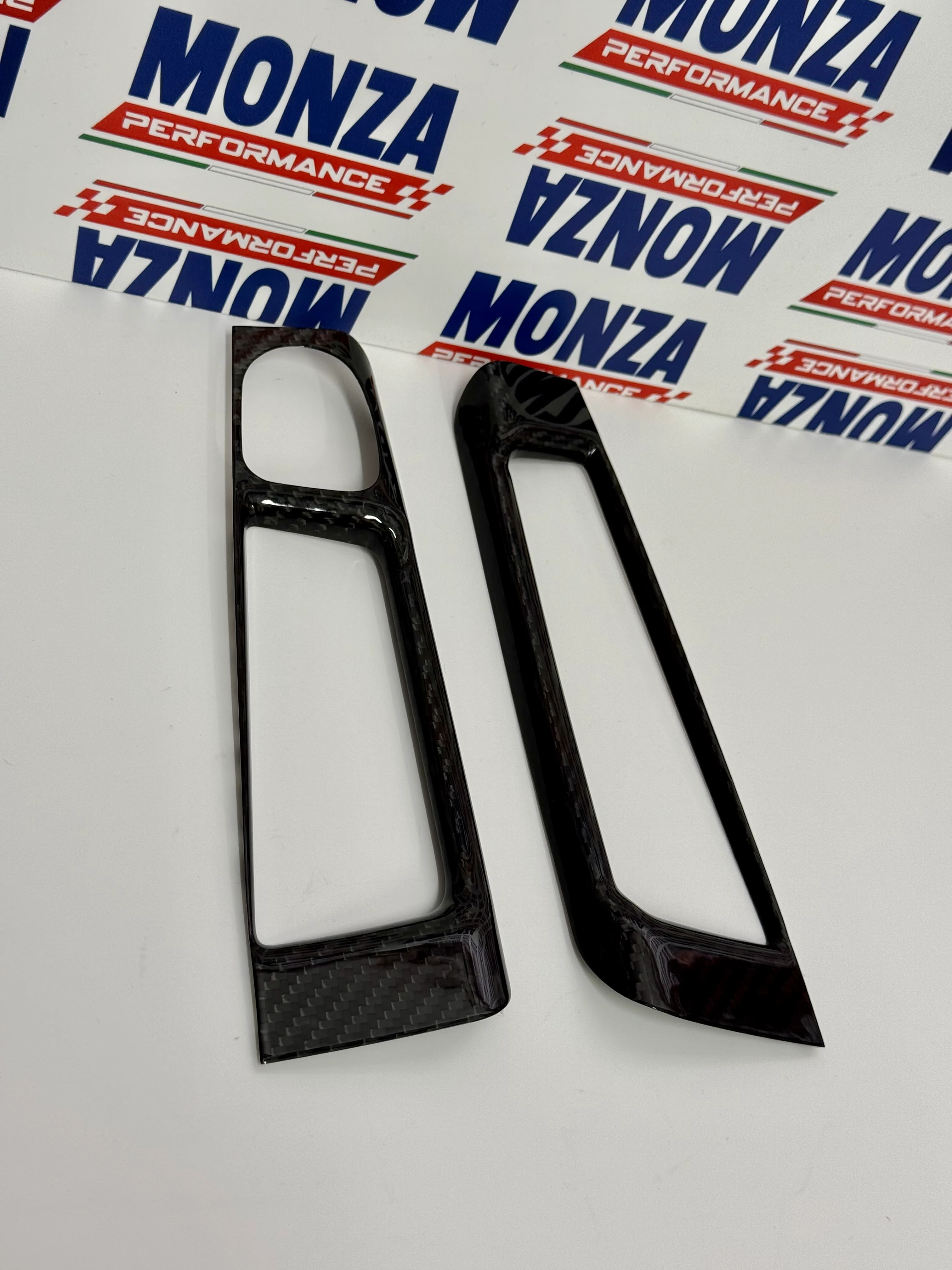 Cover coppia maniglie interne in CARBONIO  Abarth 595 - 695 - 500 - Fiat 500 - Image 3