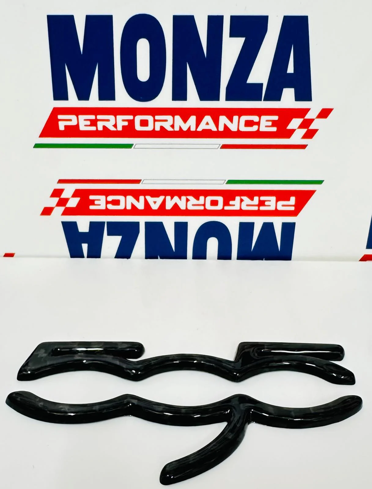 Cover logo 595 Plancia in CARBONIO  Fiat 500 Abarth - 595 - - Image 3