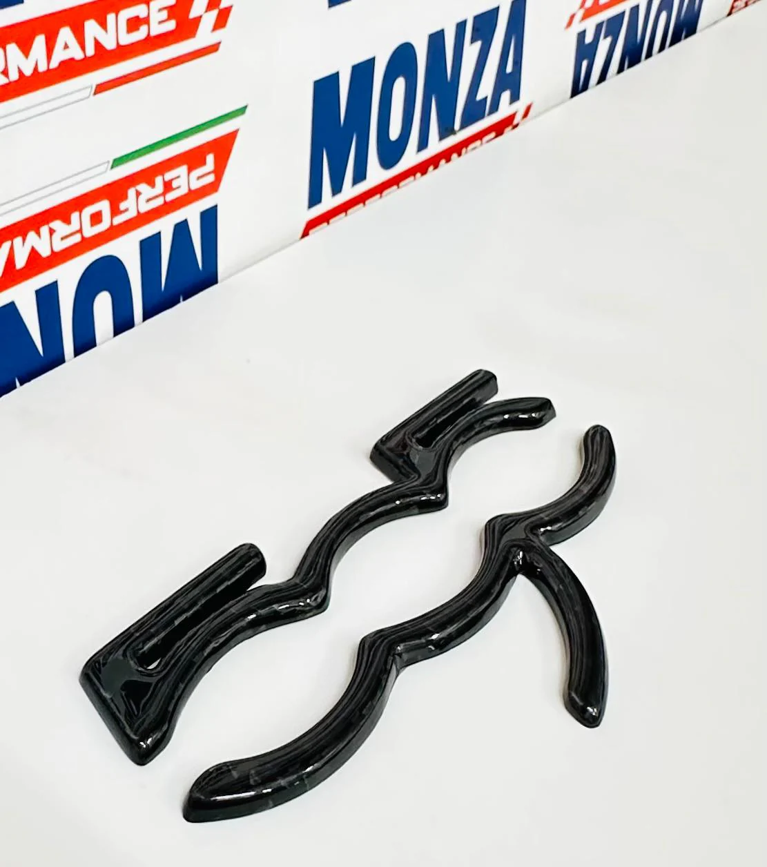 Cover logo 595 Plancia in CARBONIO  Fiat 500 Abarth - 595 - - Image 4