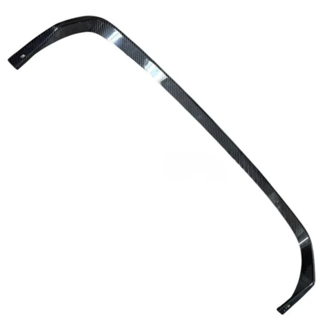 Cover profilo esterno estrattore posteriore in VERO CARBONIO Fiat 500 Abarth - 595 - 695 - Restylin