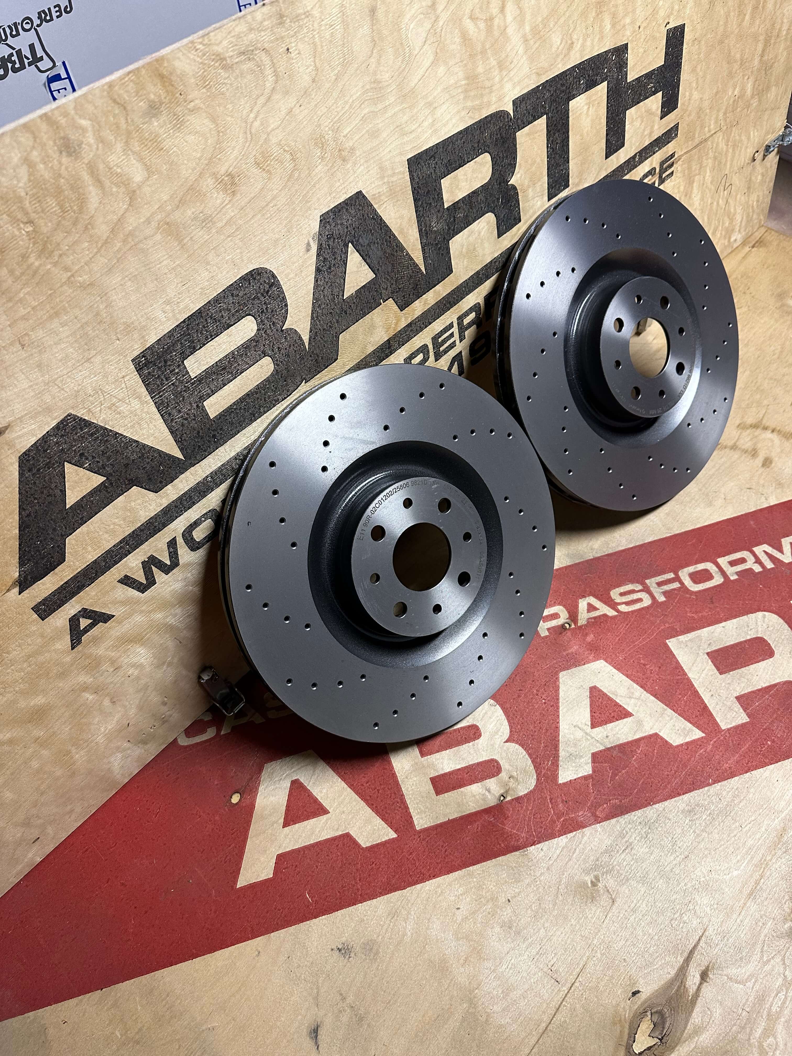 Dischi freno 500 Abarth Competizione freni Brembo 305 - Image 4