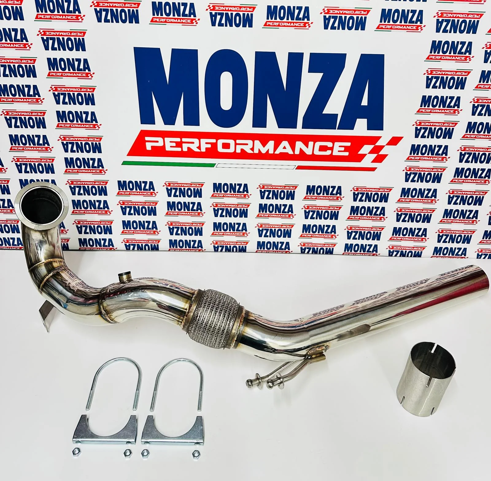 Downpipe VW Golf GTI mk7 Leon Cupra mk3 Audi A3 8v 2.0 TSI SENZA OPF - Image 2
