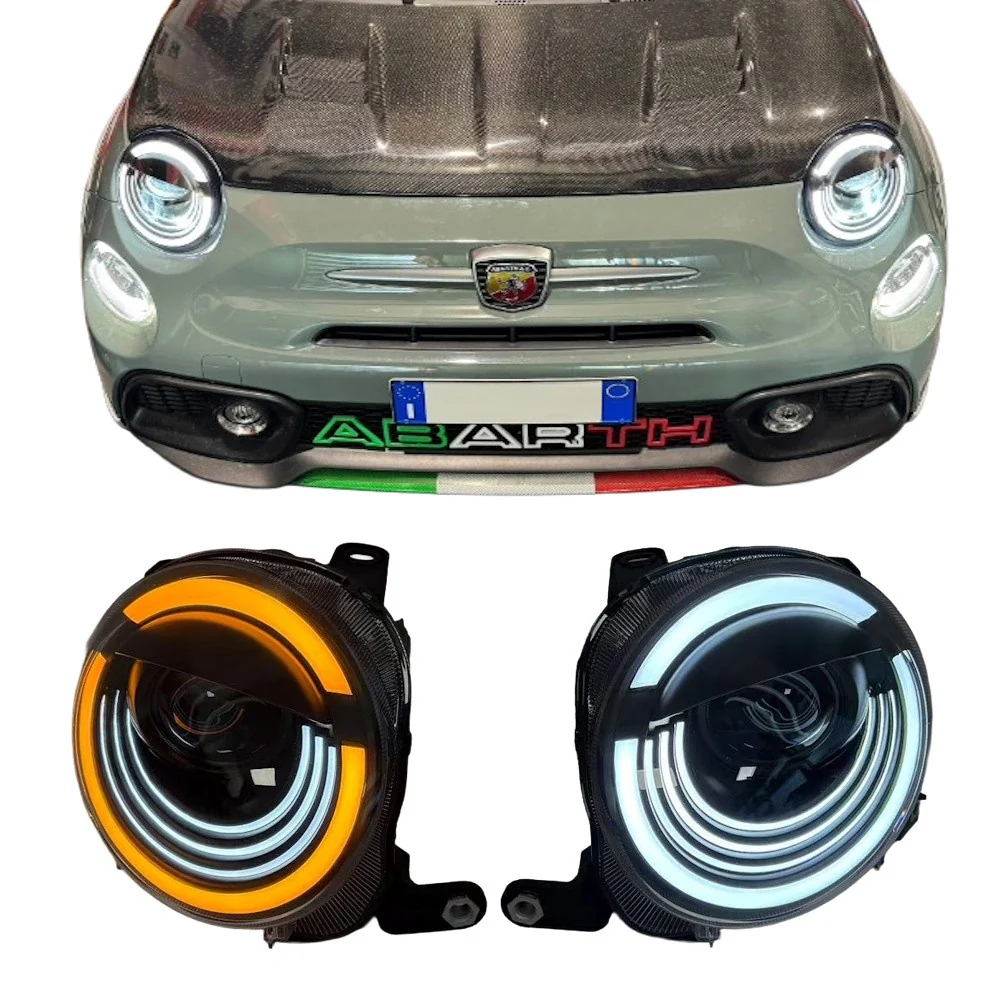 Fari LED ANTERIORI  500 Abarth  (2008-2024) - Image 8