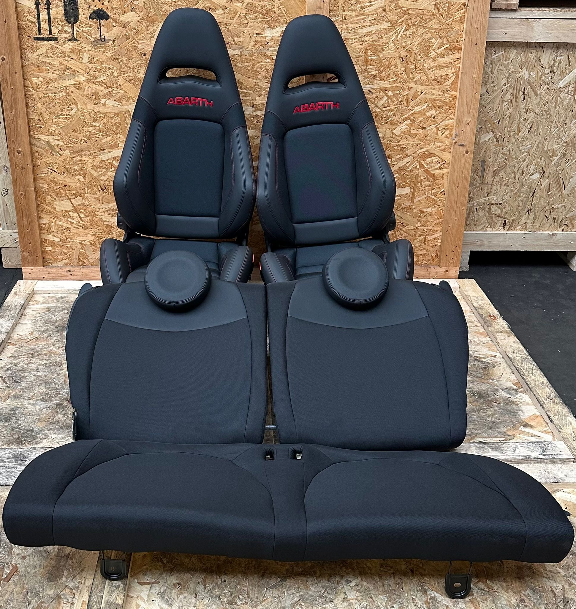 Interno sabelt 595 abarth GUSCIO IN CARBONIO