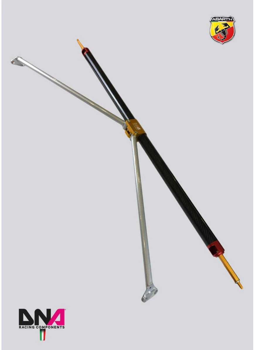 Kit barra duomi posteriore in carbonio con tiranti 4 posti DNA Racing PC1696