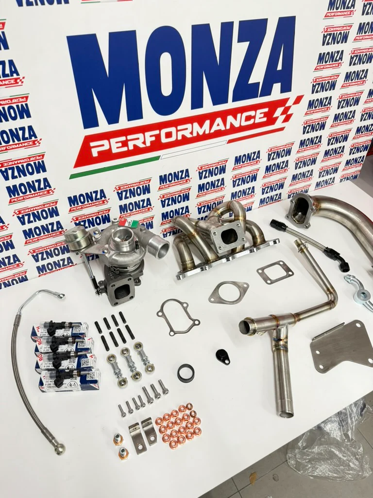 Kit collettori street completo con TURBINA  500 /Punto Abarth per turbo TD04 stage 3+ - Image 3