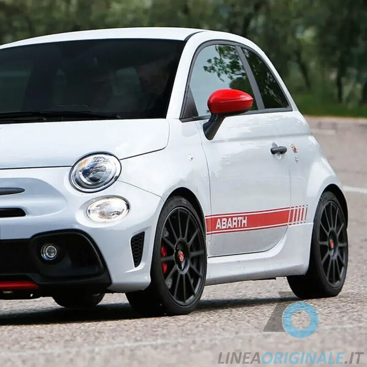 Adesivo Kit strisce fasce laterali 500 abarth 2016-2024 - Image 7