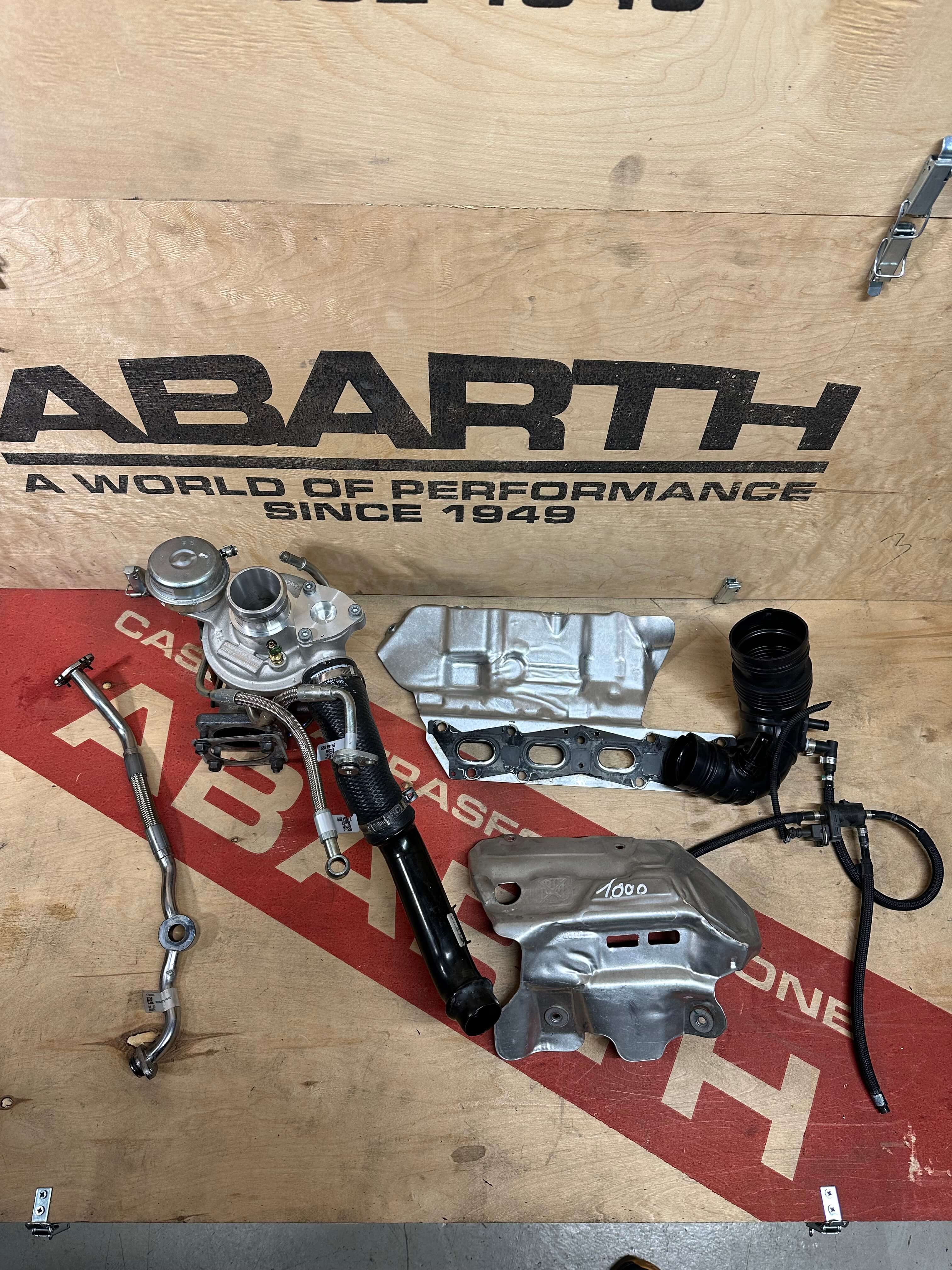 Kit turbina garret 1446 500/punto abarth upgrade