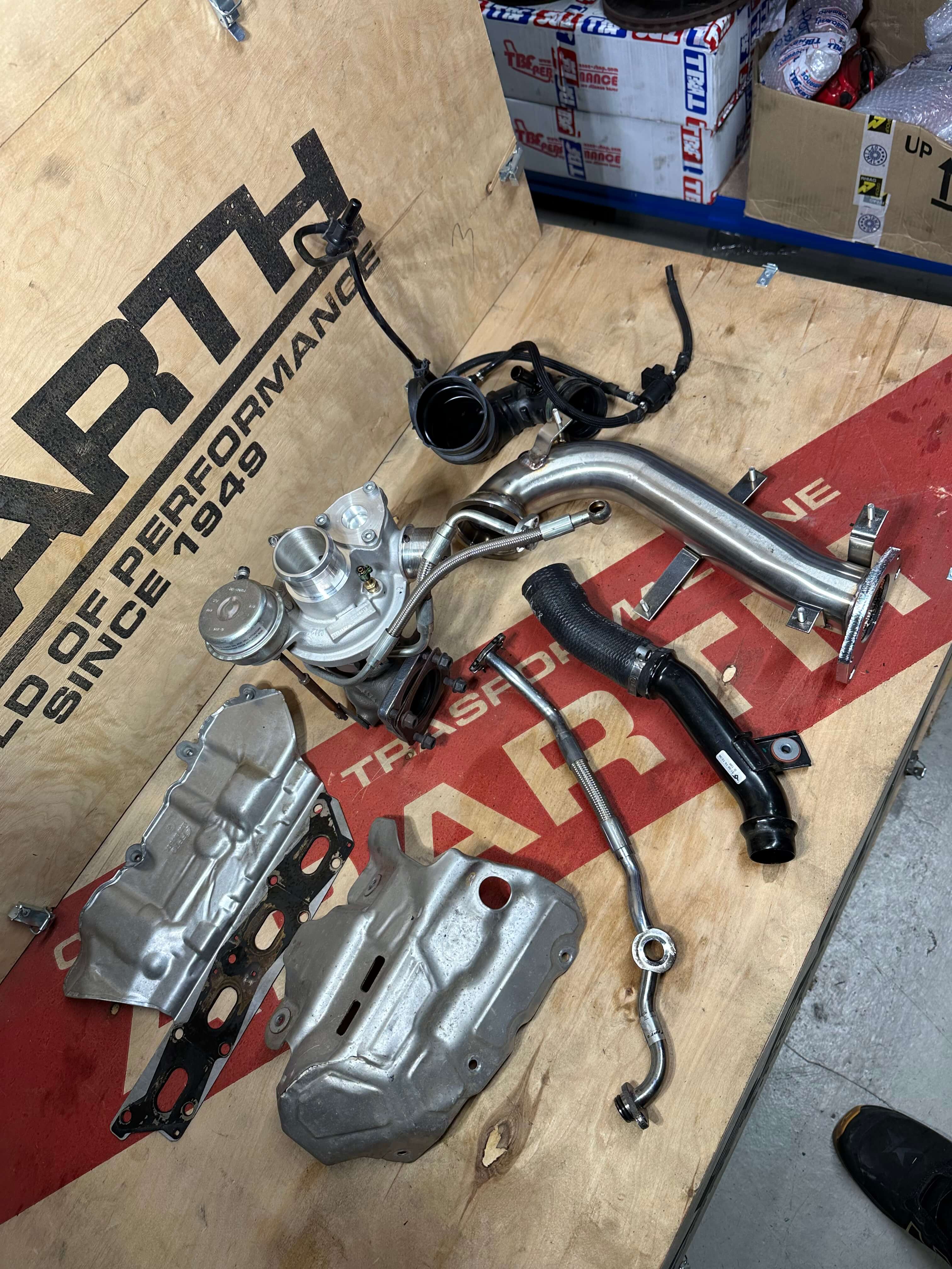 Kit turbina garret 1446 500/punto abarth upgrade - Image 6