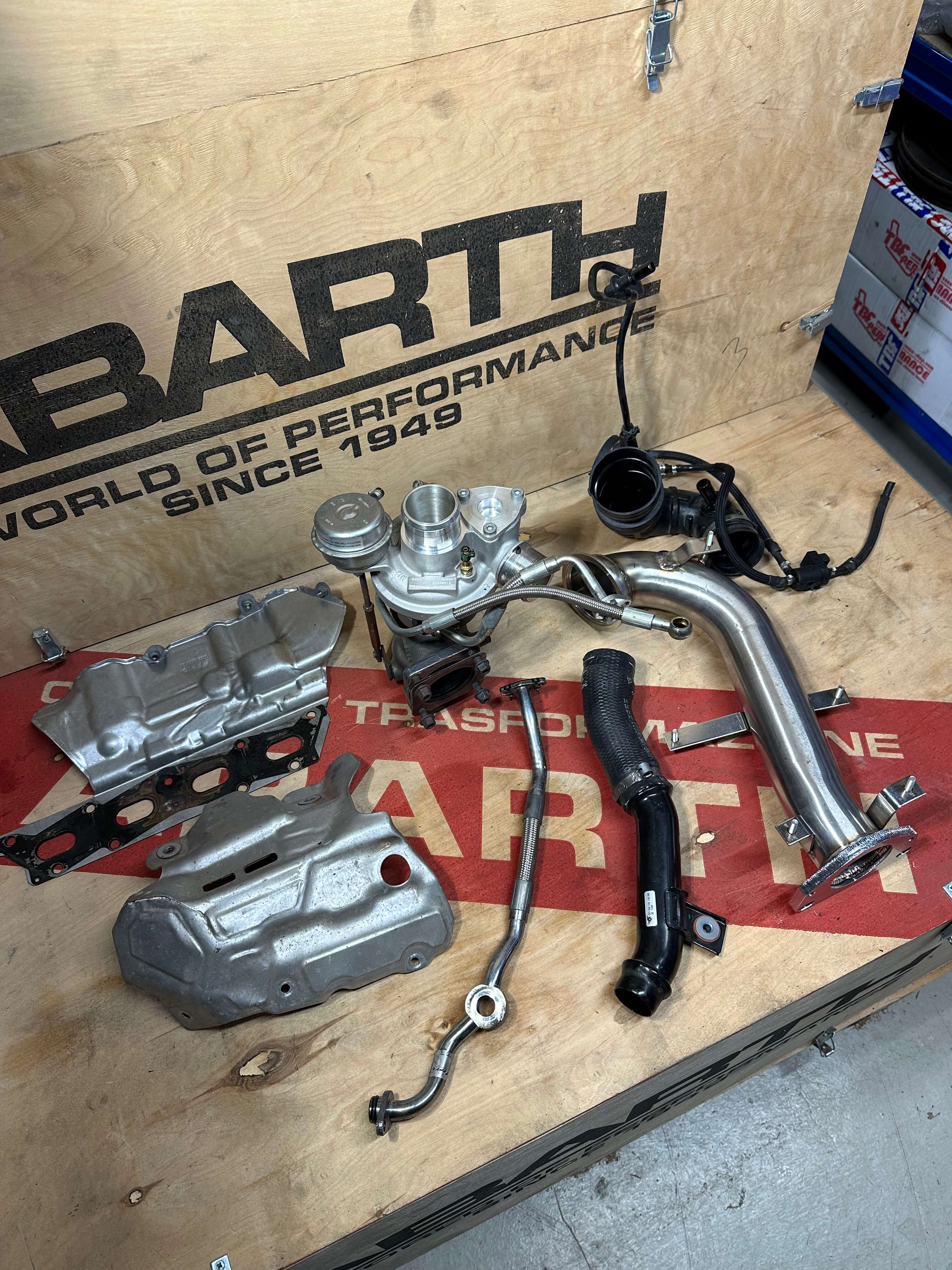 Kit turbina garret 1446 500/punto abarth upgrade - Image 7