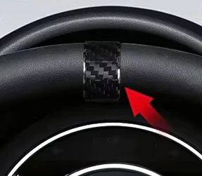 Mirino Volante in CARBONIO  Fiat 500 Abarth 595 - 695 dal 2016-2024 - Image 2