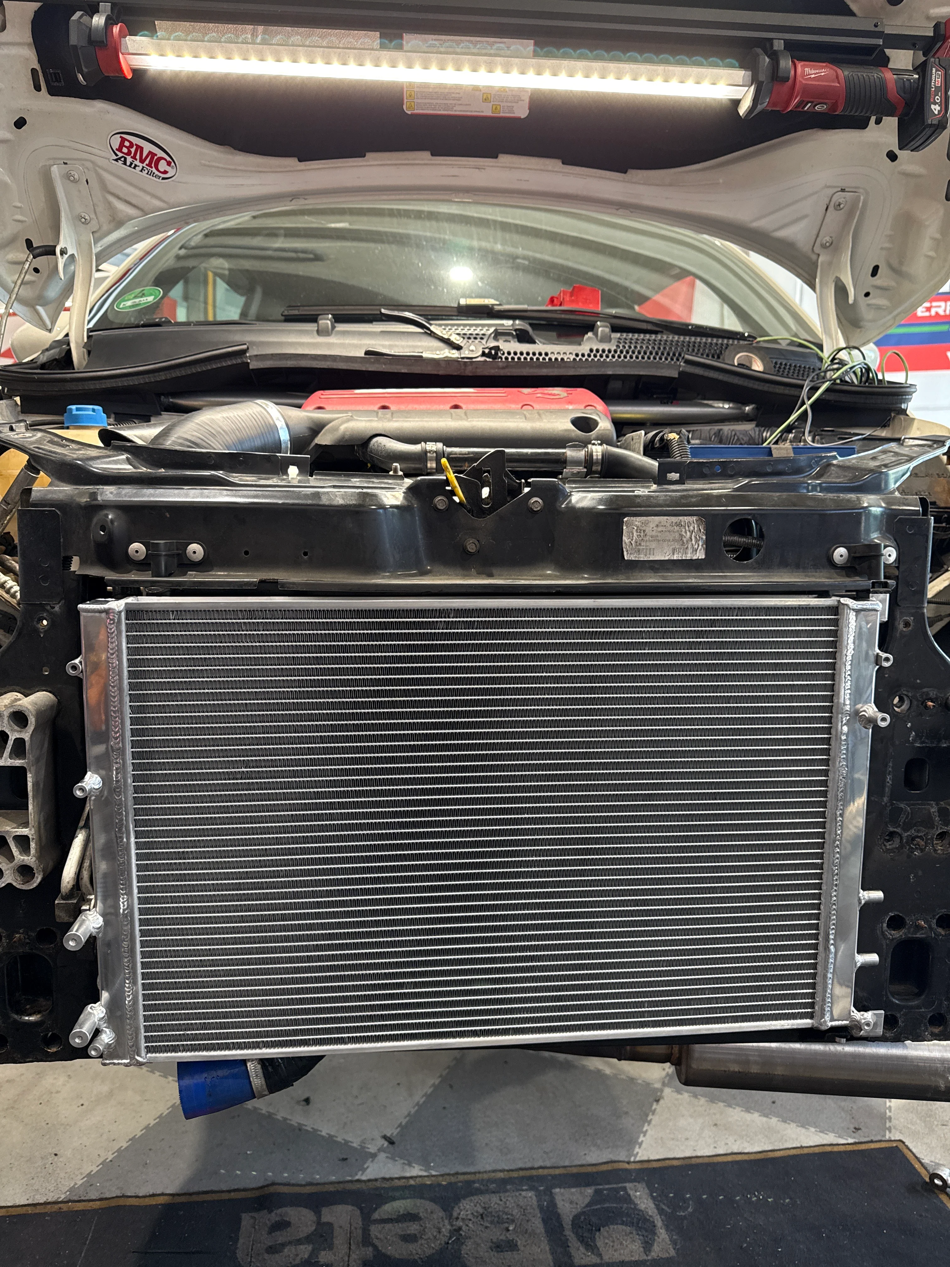 Radiatore acqua maggiorato in alluminio 500 abarth tutte le versioni - Image 7