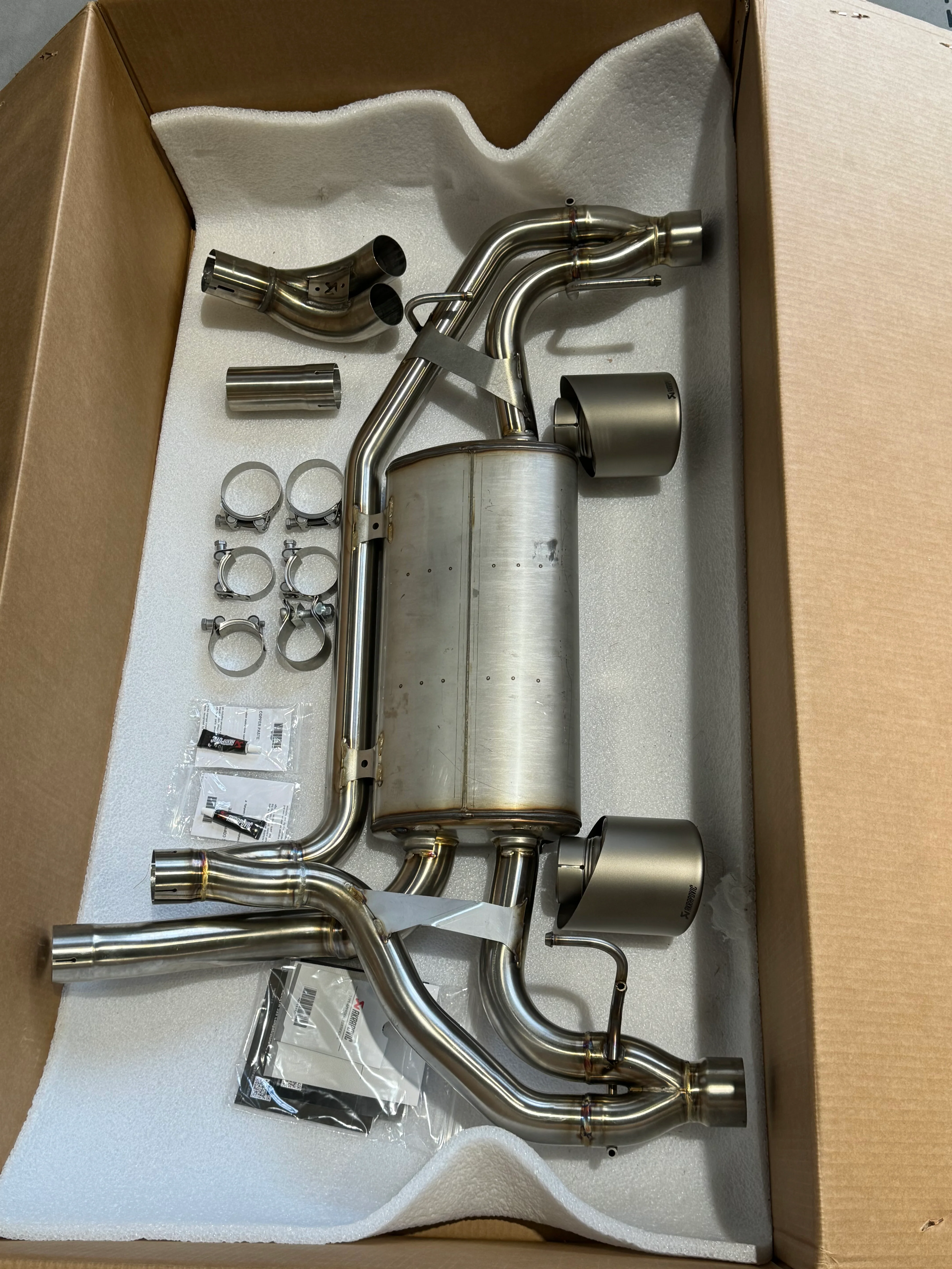 Scarico Akrapovic 500 595 abarth OMOLOGATO - Image 2