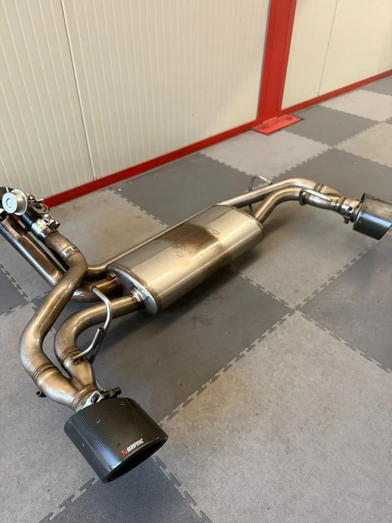 Scarico Akrapovic 500 595 abarth OMOLOGATO usato - Image 2