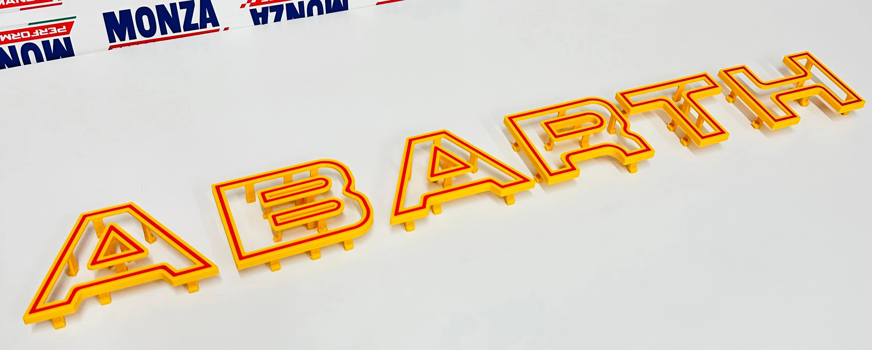 Scritta ABARTH griglia anteriore Restyling - Image 27