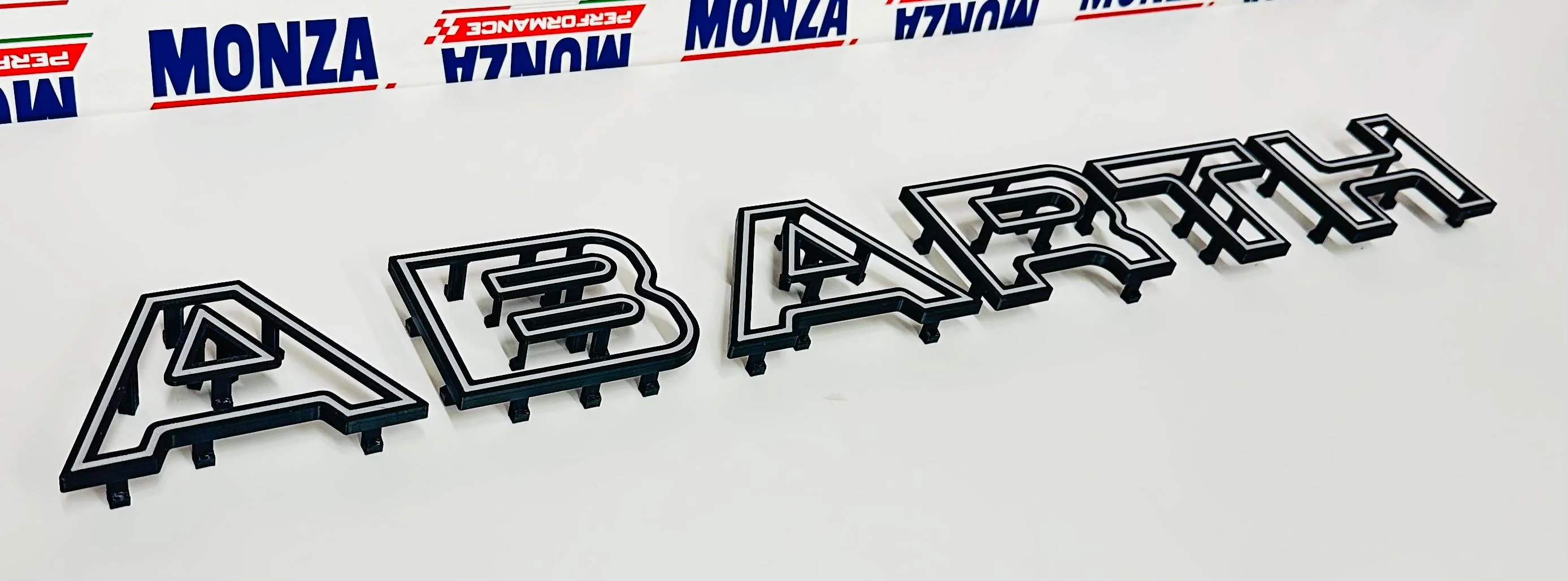 Scritta ABARTH griglia anteriore Restyling - Image 38