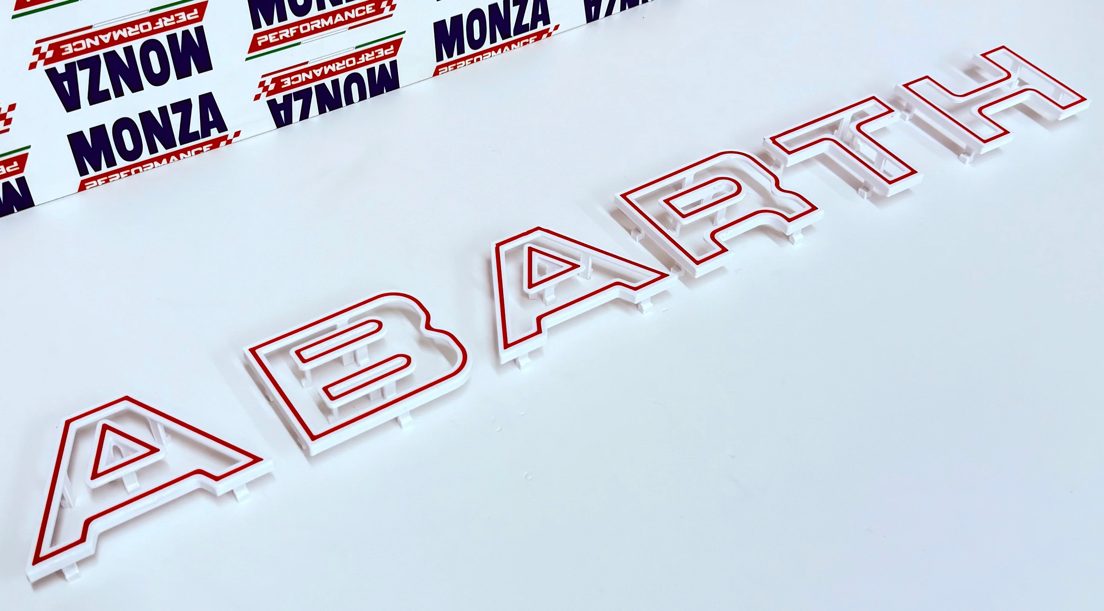 Scritta ABARTH griglia anteriore Restyling - Image 7