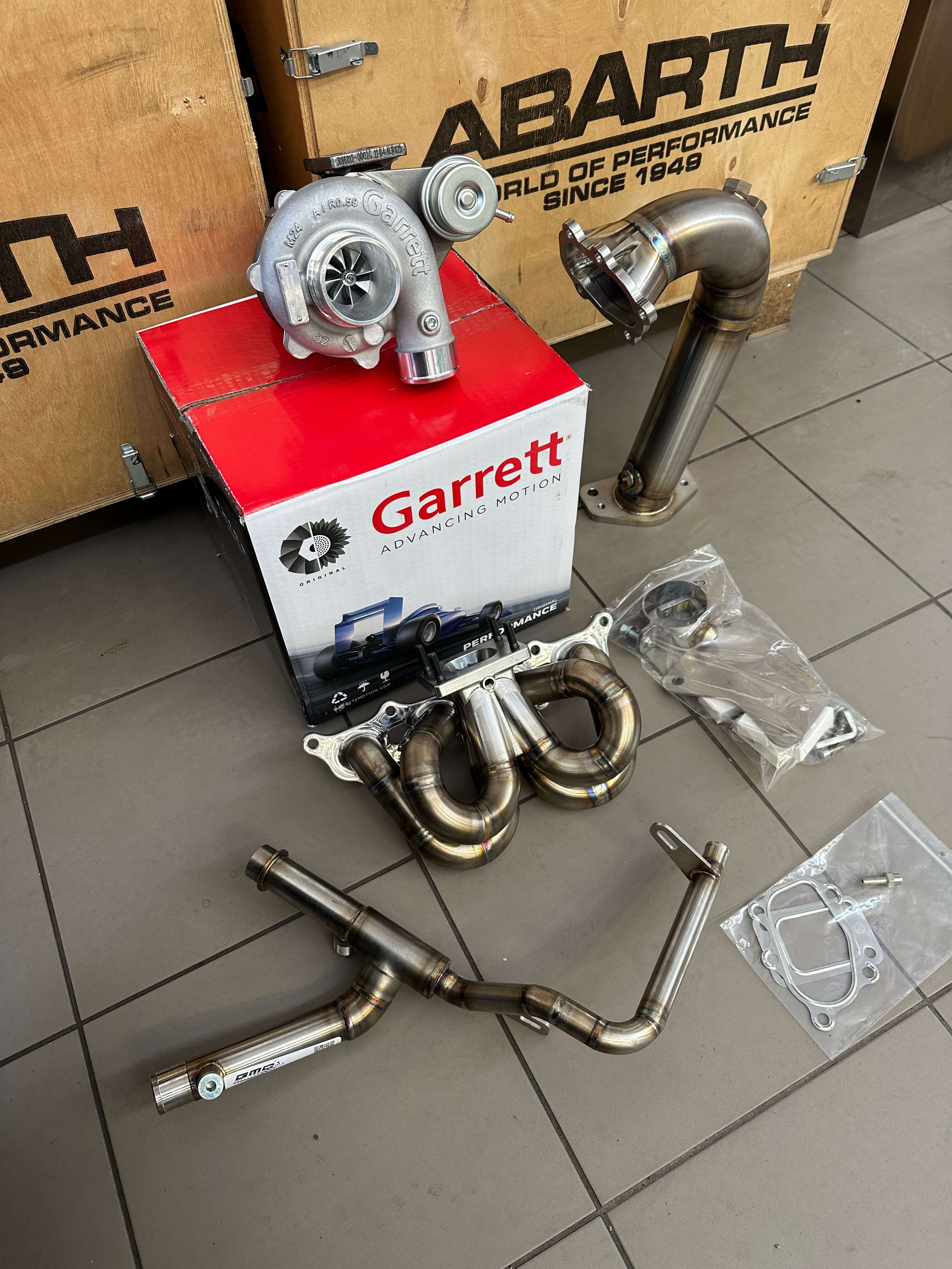 SuperKit Garrett GBC 300 con collettori in acciaio GMC - Image 3