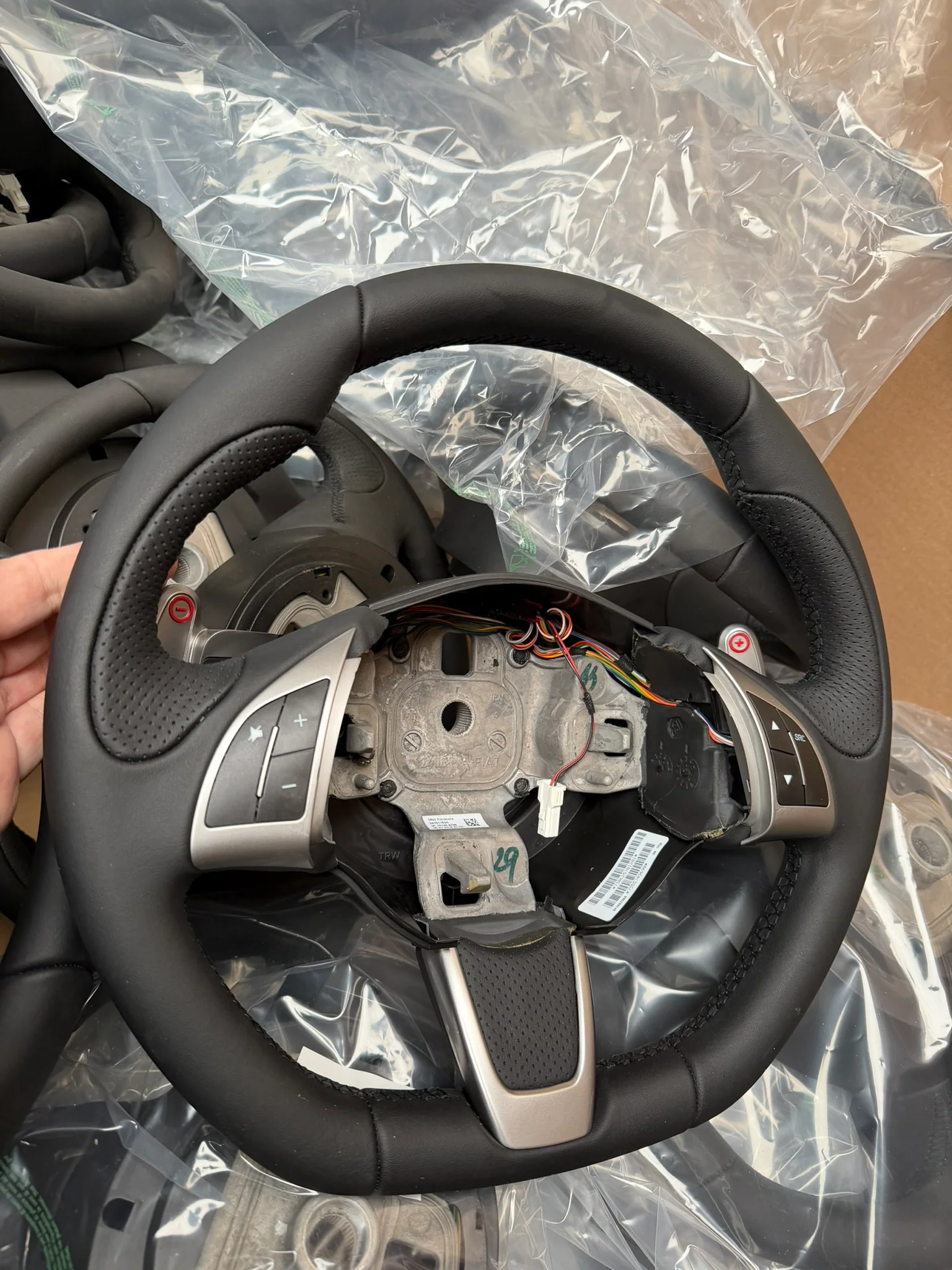 Volante 500 abarth prima serie PELLE Nuovo mai usato - Image 2